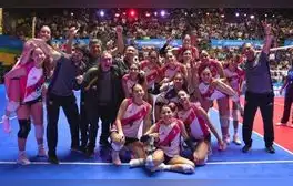 Perú consiguió el pase a la final del Sudamericano sub 19 y al Mundial de la categoría. Foto: FPV
