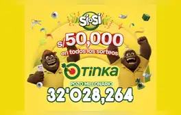 ¡Reventó! Resultados de La Tinka del domingo 11 de octubre: número ganador, premios del Pozo Millonario, boliyapa, S/50.000 y más