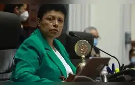 Martha Moyano, senadora de Fuerza Popular