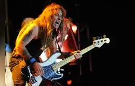 Steve Harris. Foto: AFP.