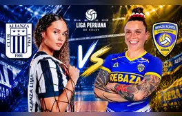 Alianza Lima y Rebaza Acosta se enfrentan en la Liga Peruana de Vóley. Foto: composición LR/ChatGPT