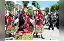 Danza guerrera de los Shapish es parte sustancial de la identidad chupaquina, en la región Junín, en el Valle del Mantaro.