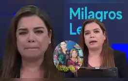 Milagros Leiva conduce el programa 'Esta noche' de Panamericana TV.