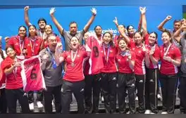 Perú logró el pase al Mundial de Vóley tras quedar segundo en el Sudamericano Sub 19. Foto: FPV