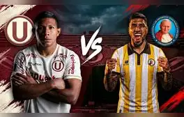 Universitario y Juan Pablo II se enfrentan por el Torneo Clausura 2026. Foto: Composición LR/Gemini