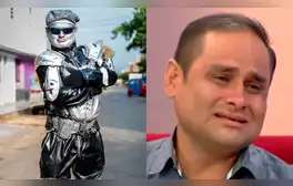 Robotín rompe en llanto tras mandar emotivo mensaje a sus hijas.