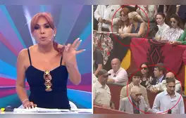 Magaly Medina reveló su reacción al ver a Paolo Guerrero cerca de ella.