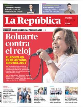 Edición Impresa - La Republica | Lima - Martes 19 de Marzo del 2024