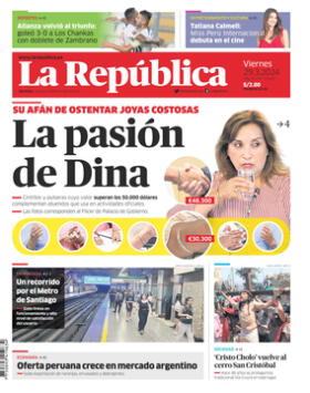 Edición Impresa - La Republica | Lima - Viernes 29 de Marzo del 2024