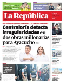 Edición Impresa - La Republica | Lima - Martes 16 de Abril del 2024
