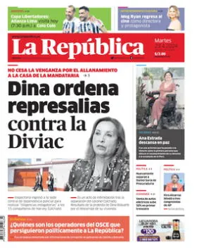 Edición Impresa - La Republica | Lima - Martes 23 de Abril del 2024