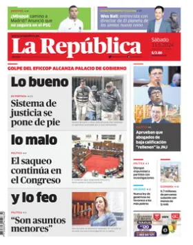 Edición Impresa - La Republica | Lima - Sabado 11 de Mayo del 2024