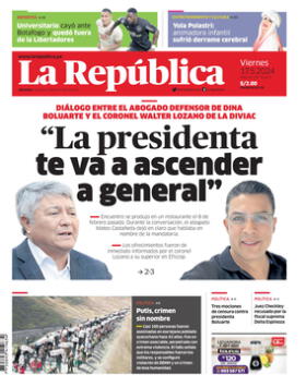 Edición Impresa - La Republica | Lima - Viernes 17 de Mayo del 2024