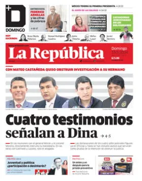 Edición Impresa - La Republica | Lima - Domingo 19 de Mayo del 2024
