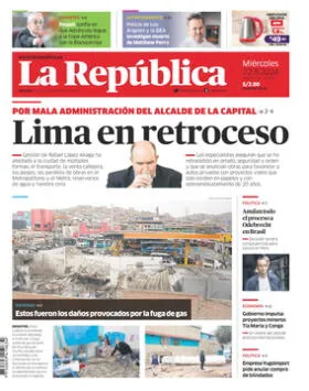 Edición Impresa - La Republica | Lima - Miercoles 22 de Mayo del 2024