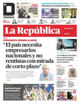 Edición Impresa - La Republica | Lima - Domingo 02 de Junio del 2024