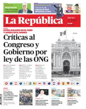 Edición Impresa - La Republica | Lima - Martes 11 de Junio del 2024