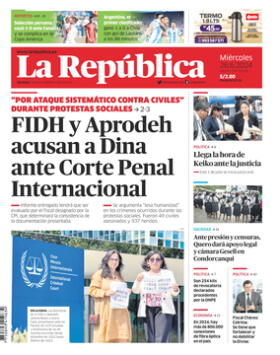 Edición Impresa - La Republica | Lima - Miercoles 26 de Junio del 2024