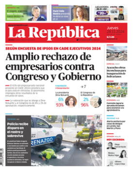 Edición Impresa - La Republica | Lima - Jueves 28 de Noviembre del 2024