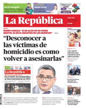 Edición Impresa - La Republica | Lima - Martes 03 de Diciembre del 2024