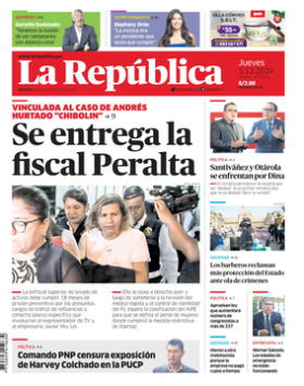 Edición Impresa - La Republica | Lima - Jueves 05 de Diciembre del 2024