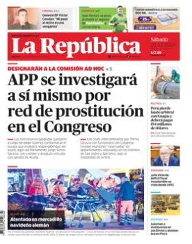 Edición Impresa - La Republica | Lima - Sabado 21 de Diciembre del 2024