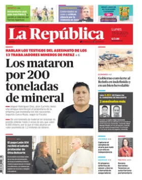 Edición Impresa - La Republica | Lima - Lunes 19 de Mayo del 2025