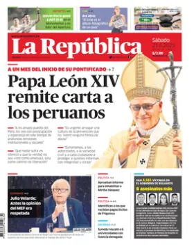 Edición Impresa - La Republica | Lima - Sabado 21 de Junio del 2025