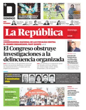 Edición Impresa - La Republica | Lima - Domingo 13 de Julio del 2025