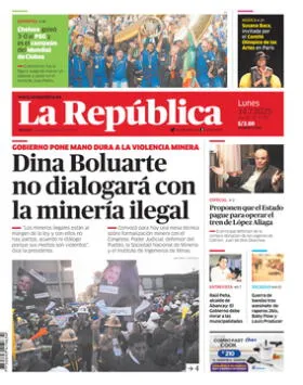 Edición Impresa - La Republica | Lima - Lunes 14 de Julio del 2025