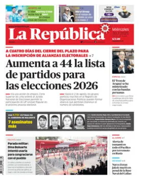 Edición Impresa - La Republica | Lima - Miercoles 30 de Julio del 2025