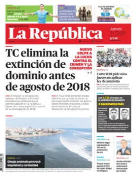 Edición Impresa - La Republica | Lima - Jueves 31 de Julio del 2025