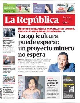 Edición Impresa - La Republica | Lima - Jueves 25 de Setiembre del 2025
