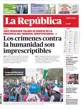 Edición Impresa - La Republica | Lima - Miercoles 17 de Diciembre del 2025