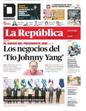 Edición Impresa - La Republica | Lima - Domingo 18 de Enero del 2026