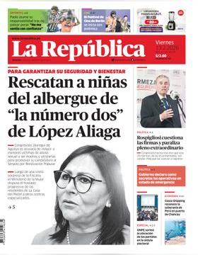 Edición Impresa - La Republica | Lima - Viernes 13 de Febrero del 2026
