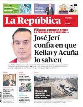 Edición Impresa - La Republica | Lima - Martes 17 de Febrero del 2026