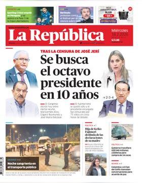 Edición Impresa - La Republica | Lima - Miercoles 18 de Febrero del 2026