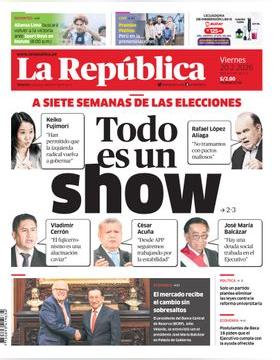 Edición Impresa - La Republica | Lima - Viernes 20 de Febrero del 2026