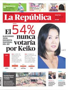 Edición Impresa - La Republica | Lima - Martes 24 de Febrero del 2026