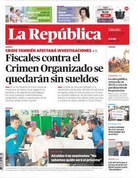 Edición Impresa - La Republica | Lima - Sabado 28 de Febrero del 2026