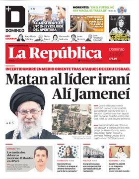 Edición Impresa - La Republica | Lima - Domingo 01 de Marzo del 2026