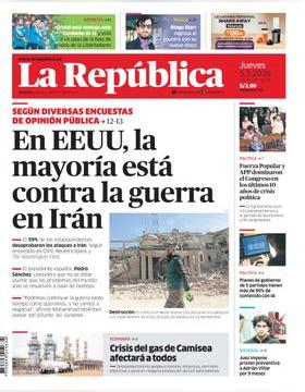 Edición Impresa - La Republica | Lima - Jueves 05 de Marzo del 2026