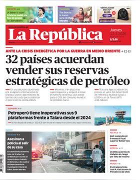 Edición Impresa - La Republica | Lima - Jueves 12 de Marzo del 2026