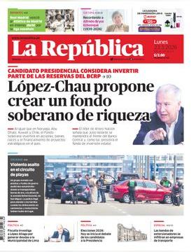 Edición Impresa - La Republica | Lima - Lunes 23 de Marzo del 2026