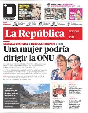 Edición Impresa - La Republica | Lima - Domingo 03 de Mayo del 2026