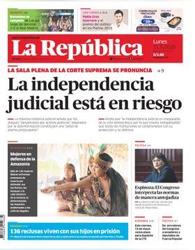 Edición Impresa - La Republica | Lima - Lunes 11 de Mayo del 2026