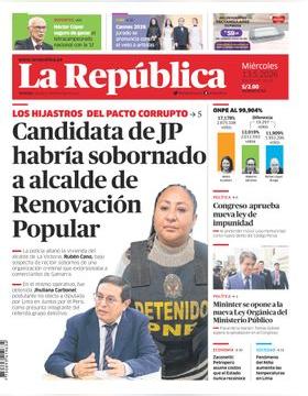 Edición Impresa - La Republica | Lima - Miercoles 13 de Mayo del 2026