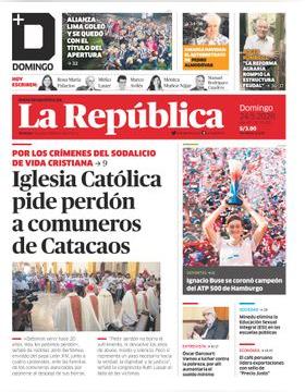 Edición Impresa - La Republica | Lima - Domingo 24 de Mayo del 2026