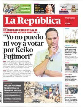 Edición Impresa - La Republica | Lima - Miercoles 03 de Junio del 2026